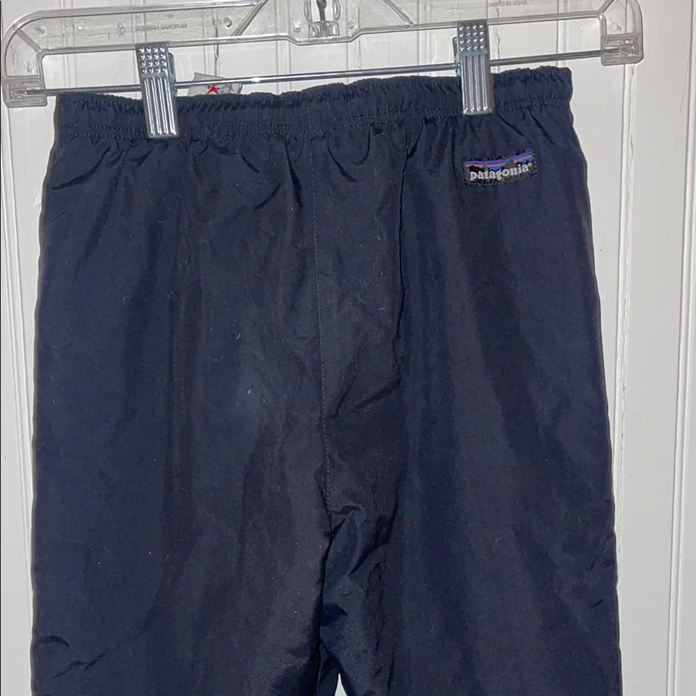 Patagonia Kids Torrentshell 3L Waterproof Rain Pants Black Size 8 (S)